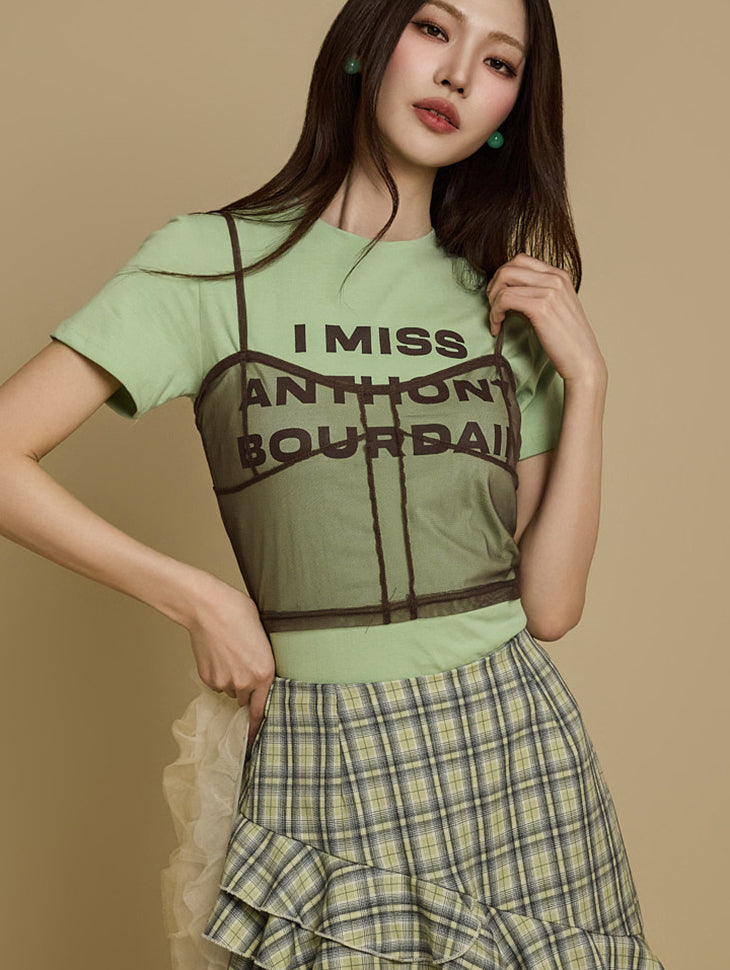 E3763 Printed T-Shirt