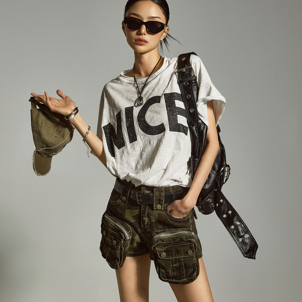 E3869 Printed T-Shirt