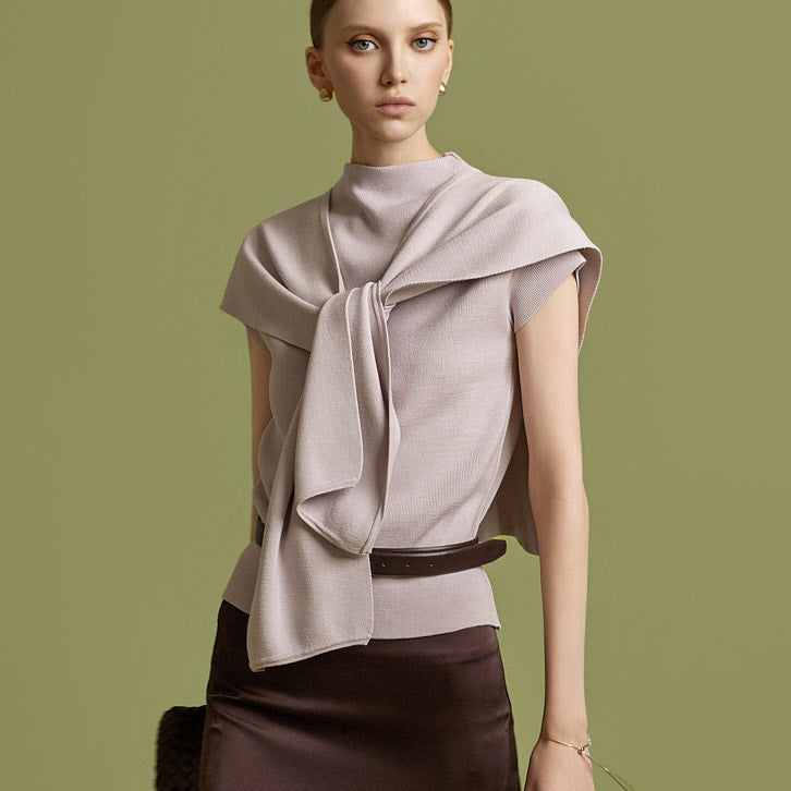 E3952 Knit with Shawl