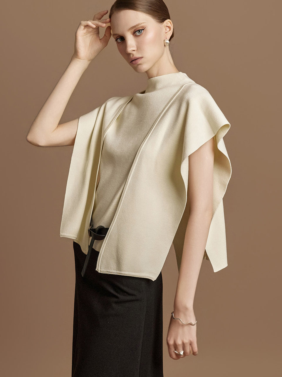 E3952 Knit with Shawl