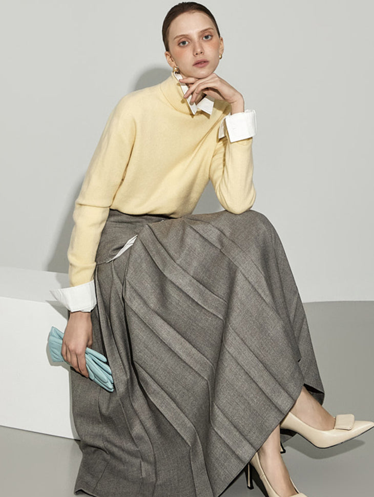 E3960 Hight-Neck Knit