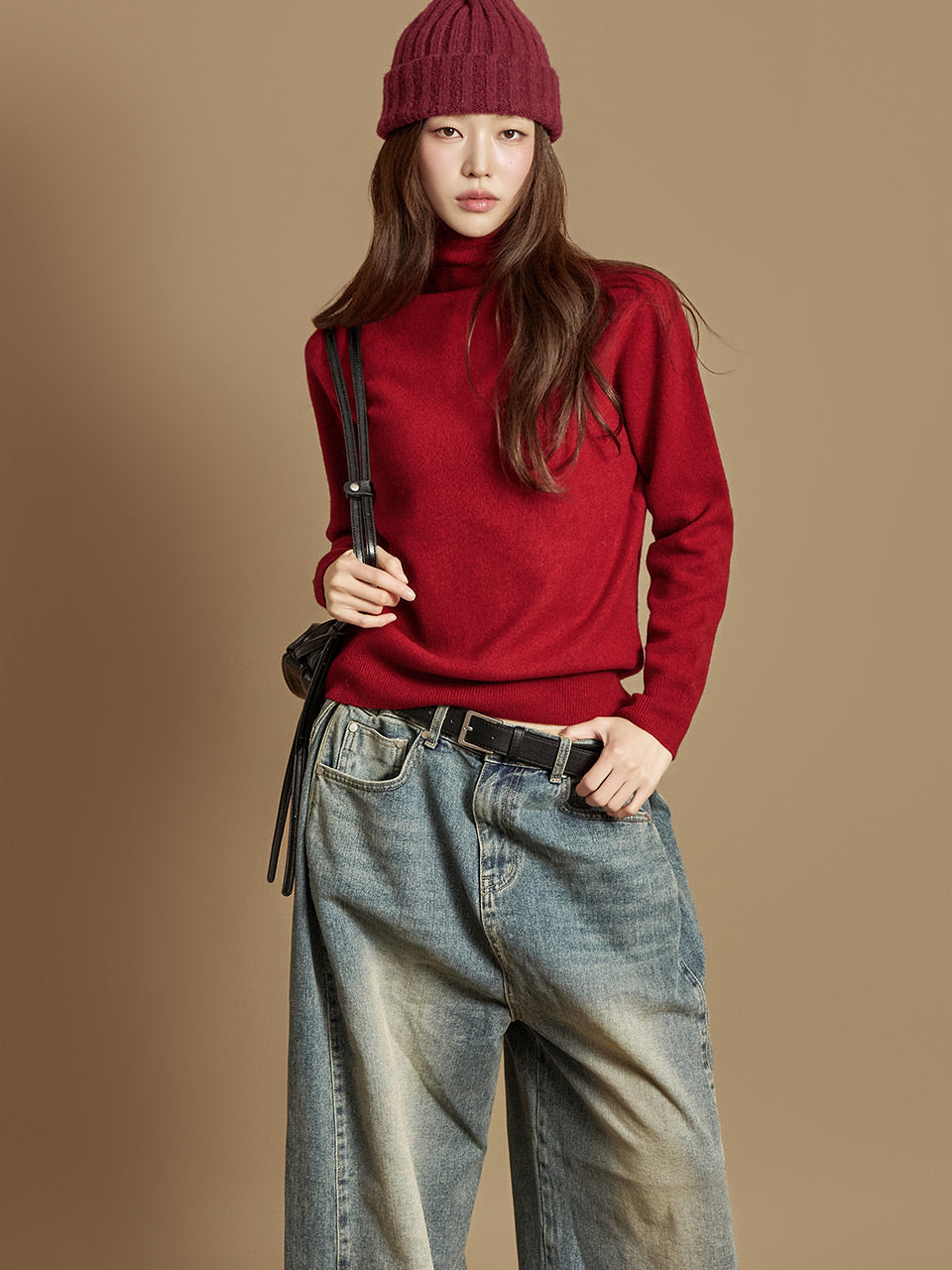 E3960 High-Neck Knit