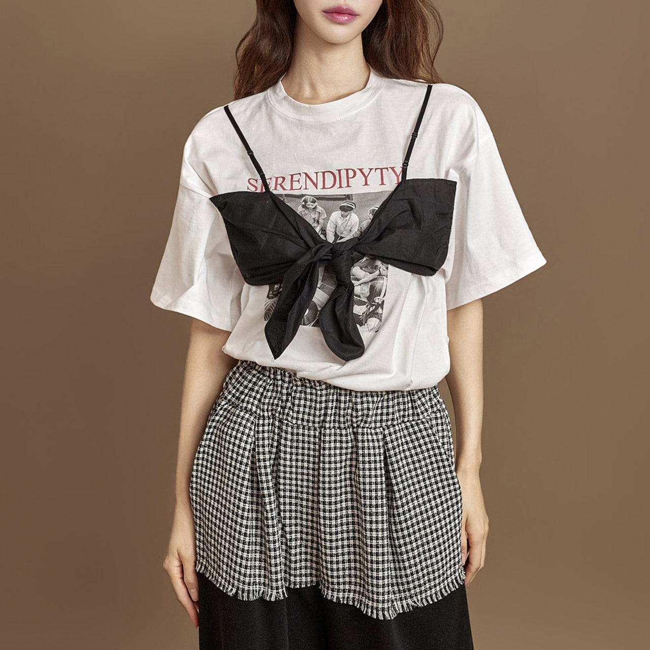 E3967 Top with Ribbon