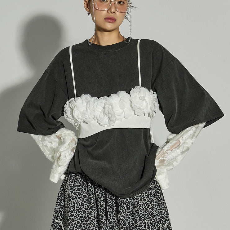 E4015 Flower Bustier