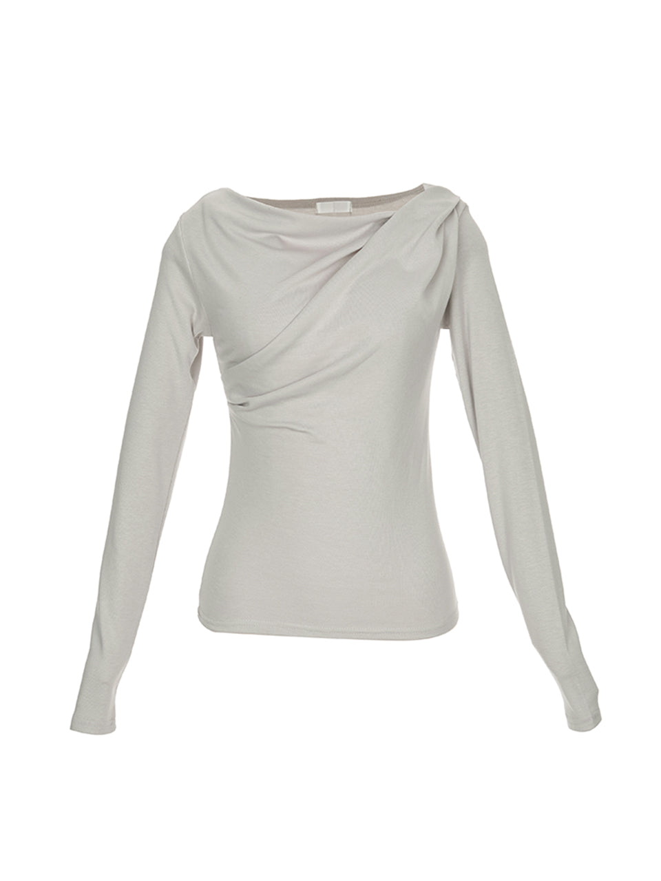 E4040 Shirred Fleece Top