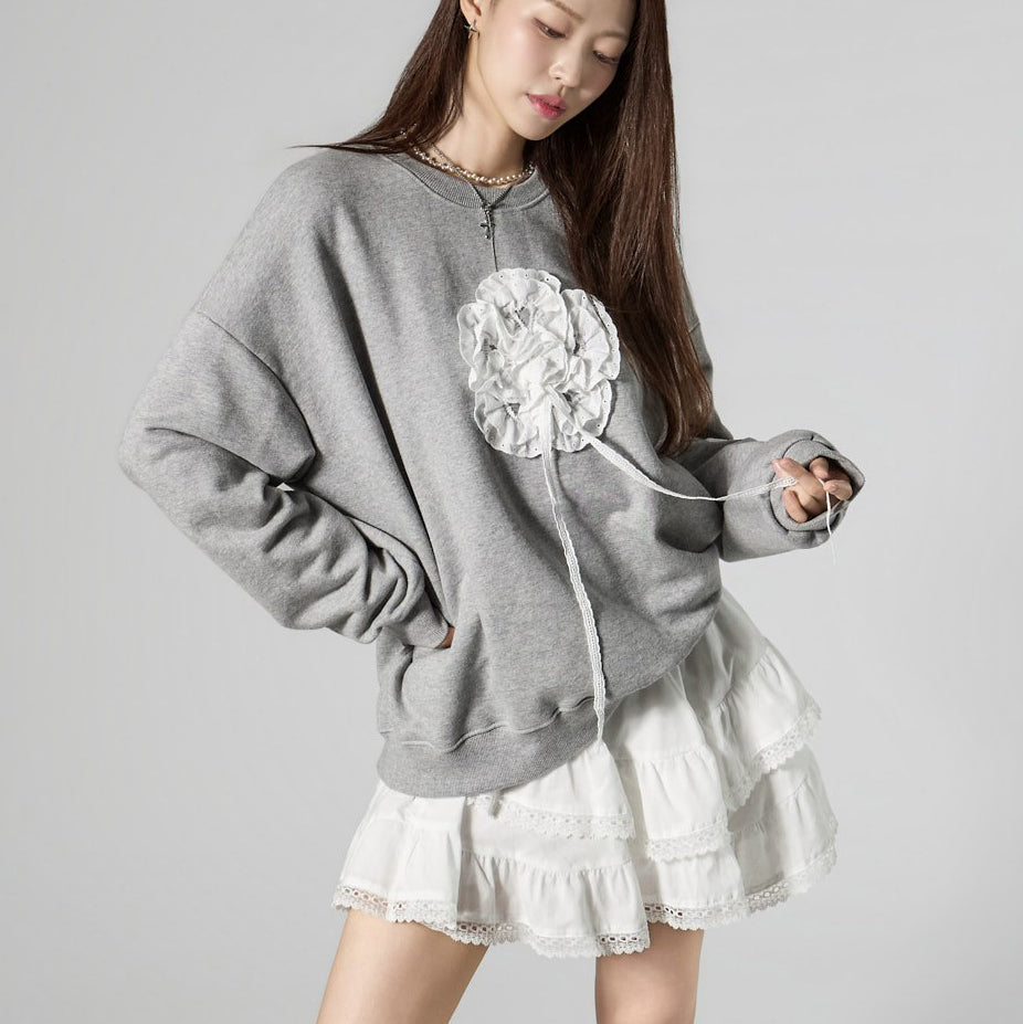E4137 Flower Sweatshirts