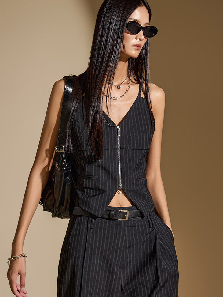 J2349 ジッパーベスト