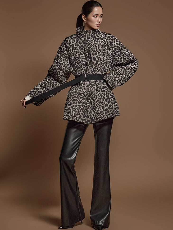 J2572 ベルト付きパッド入りジャンパー