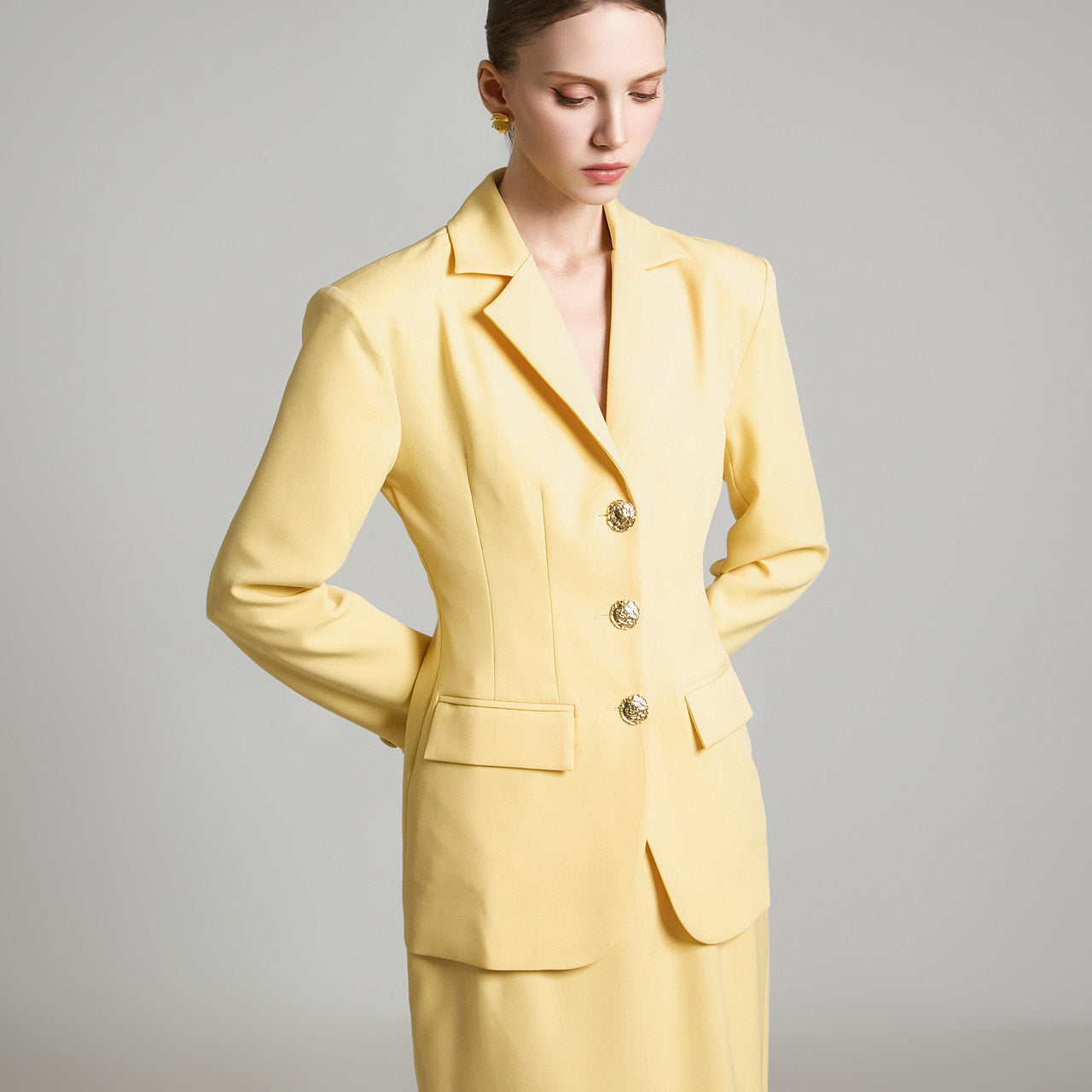 J2702 ピンタックジャケット