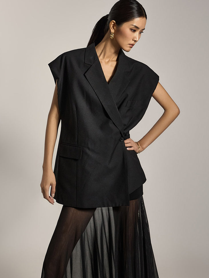 J2757 オーバーサイズベスト