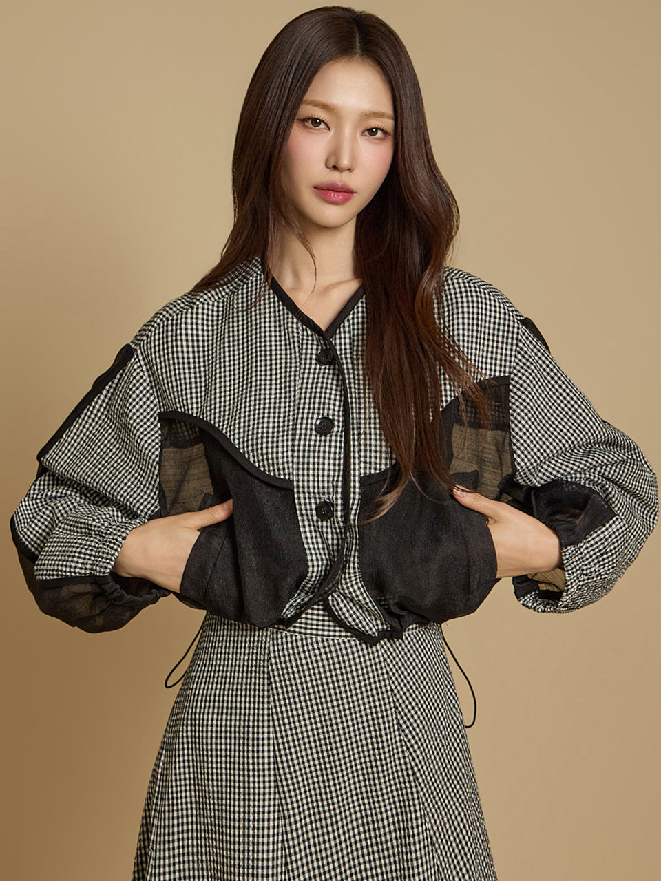 J2769 レイヤードシアージャケット