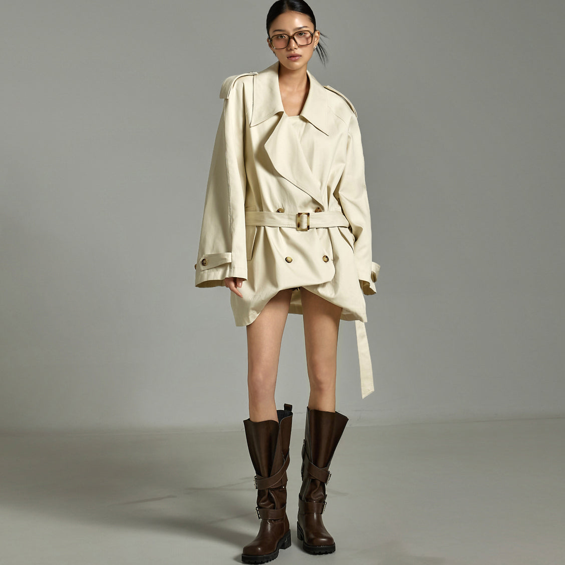 J2840 Jacket with Belt