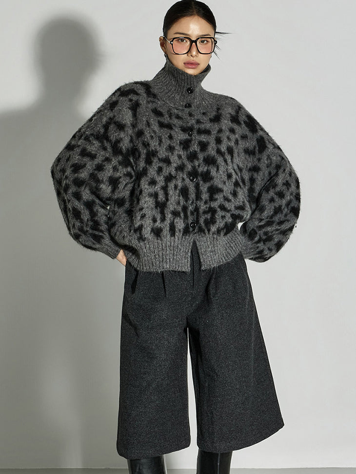 J2905 Leopard Cardigan