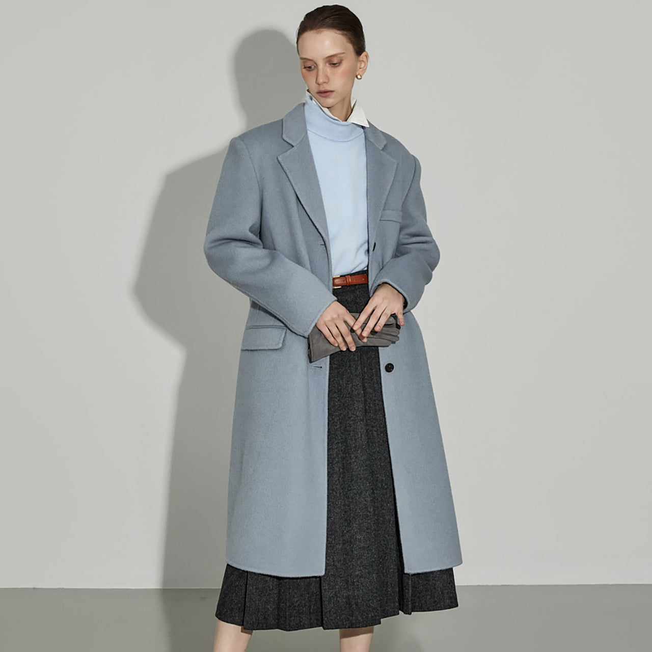 J2962 Wool Handmade Coat