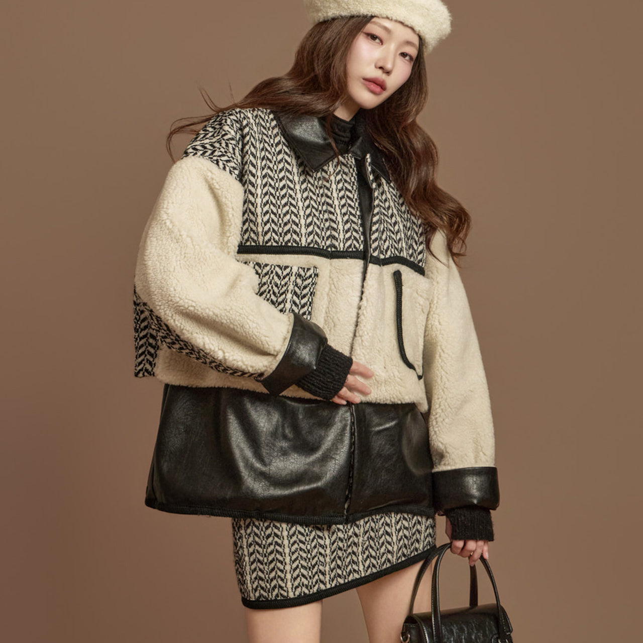 J3032 Boucle Wool Jacket