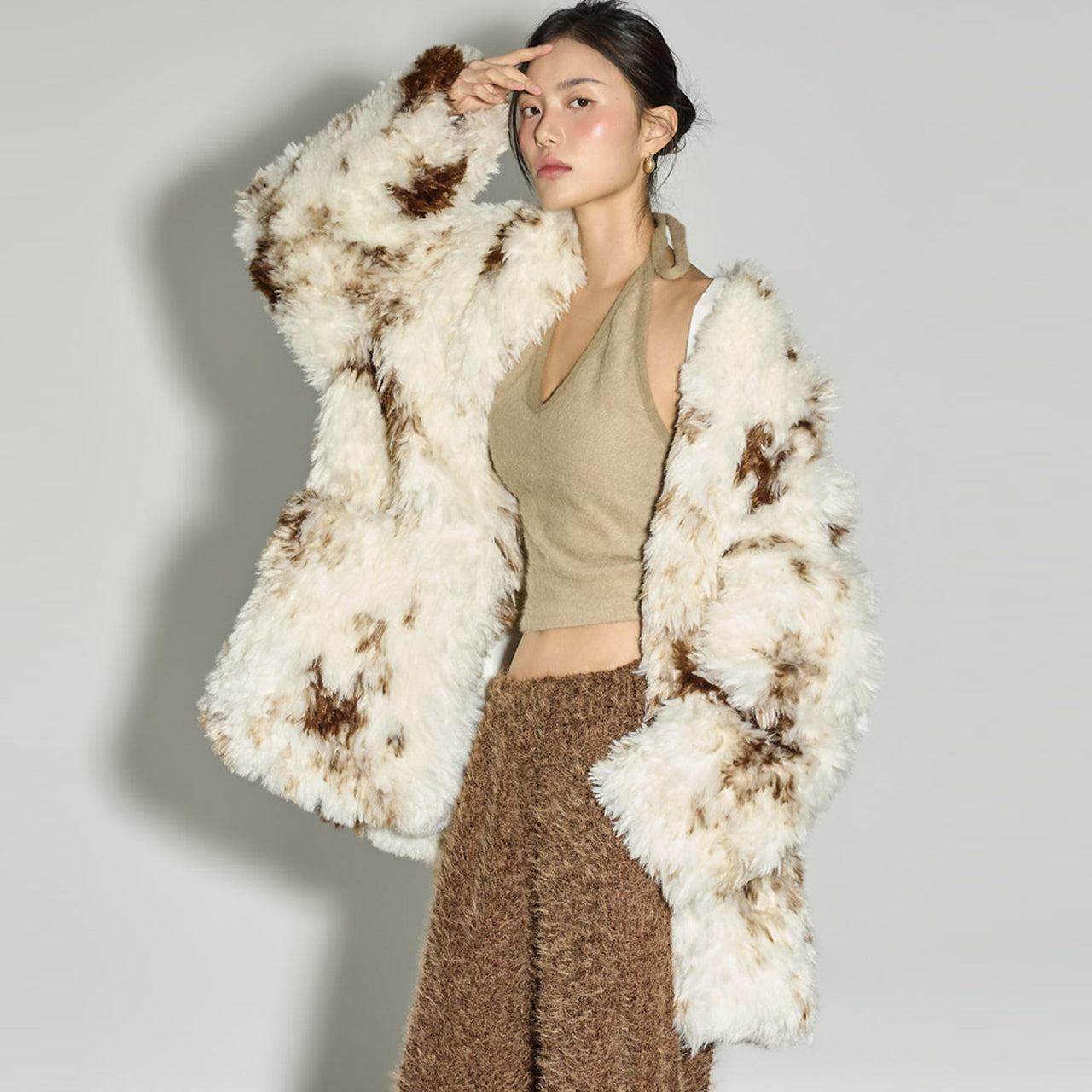J3055 Fur Jacket