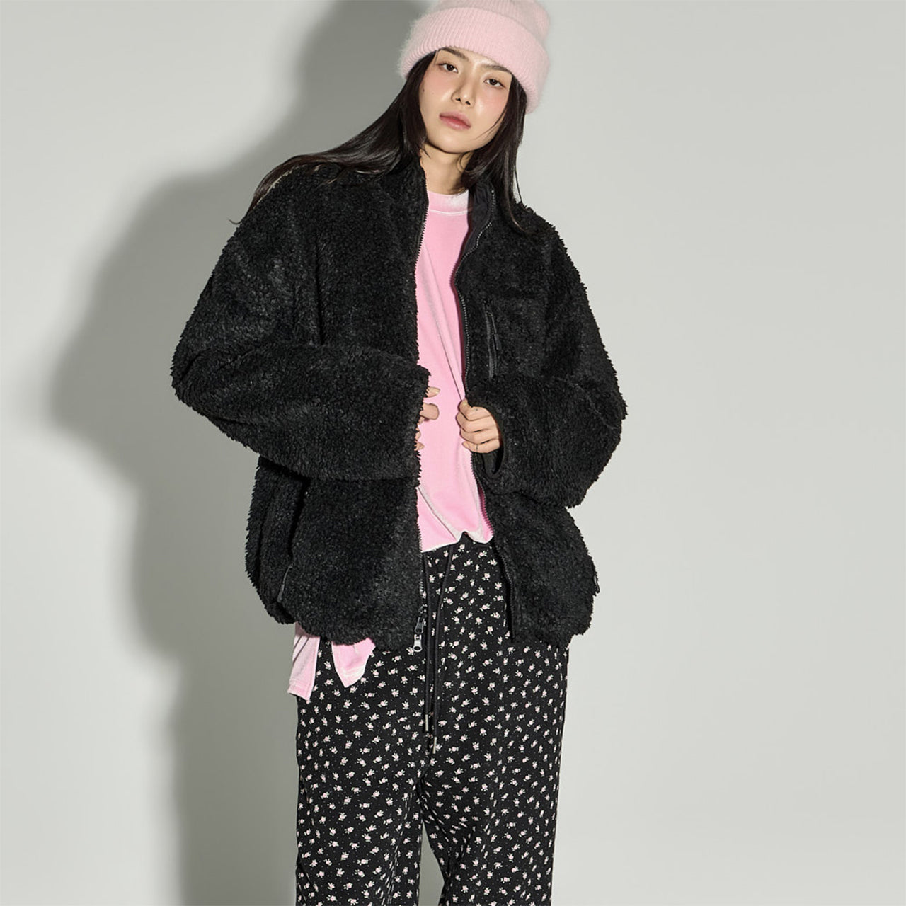 J3084 Fleece Jacket with Pocket