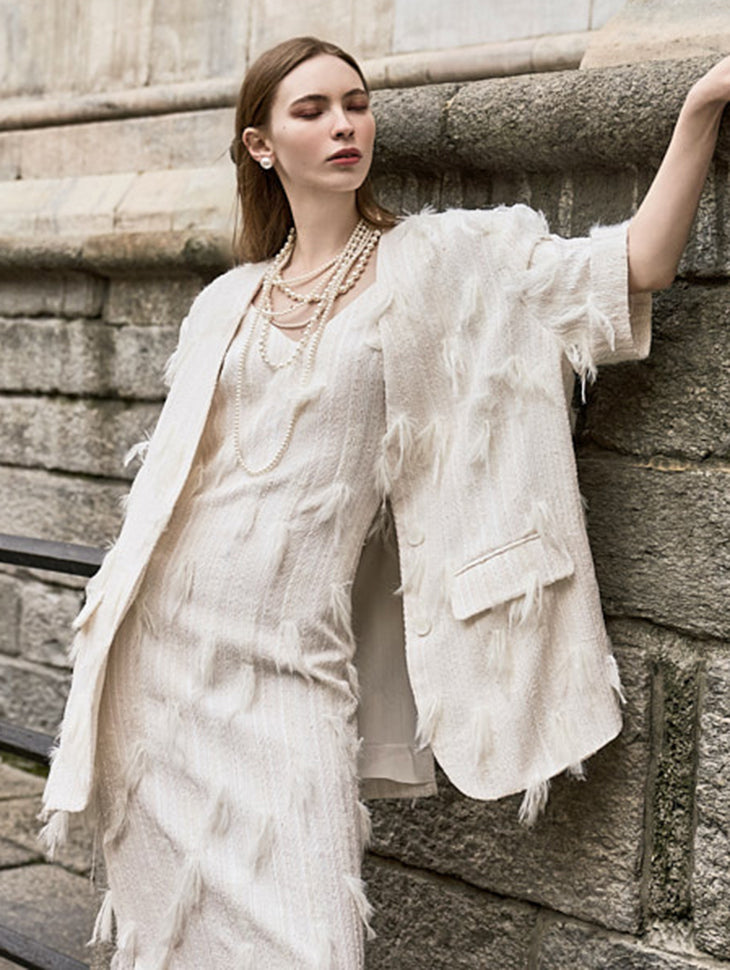 J9284 Collarless Jacket