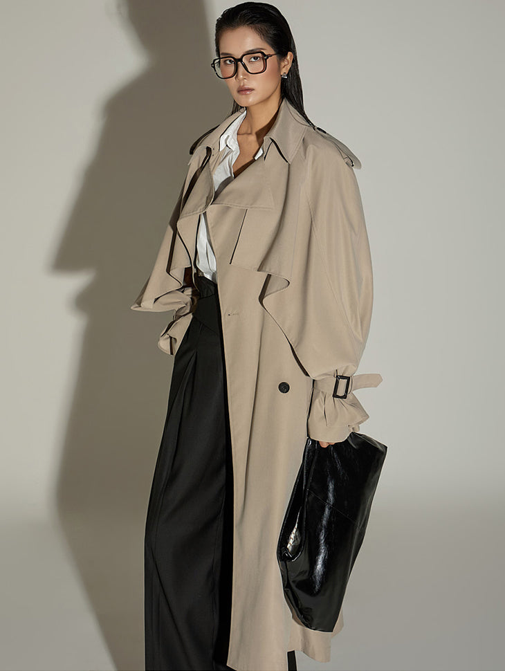 J9306 Trench Coat With Belt