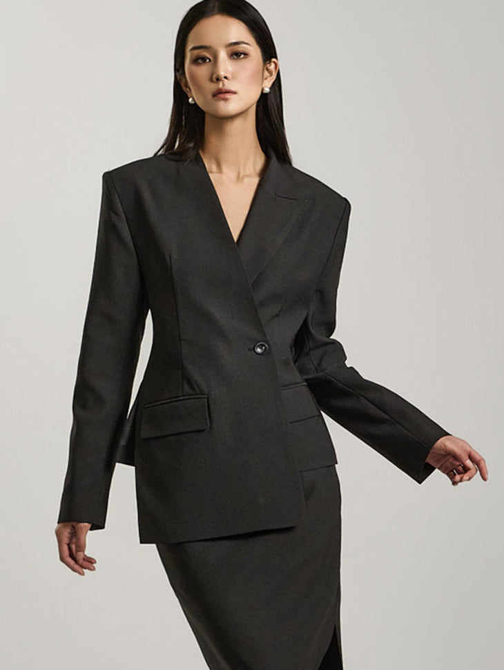 J9312 不对称夹克