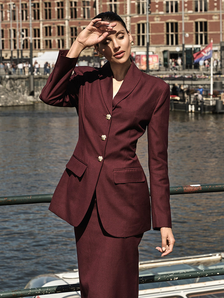 J9320 Three-Button Jacket