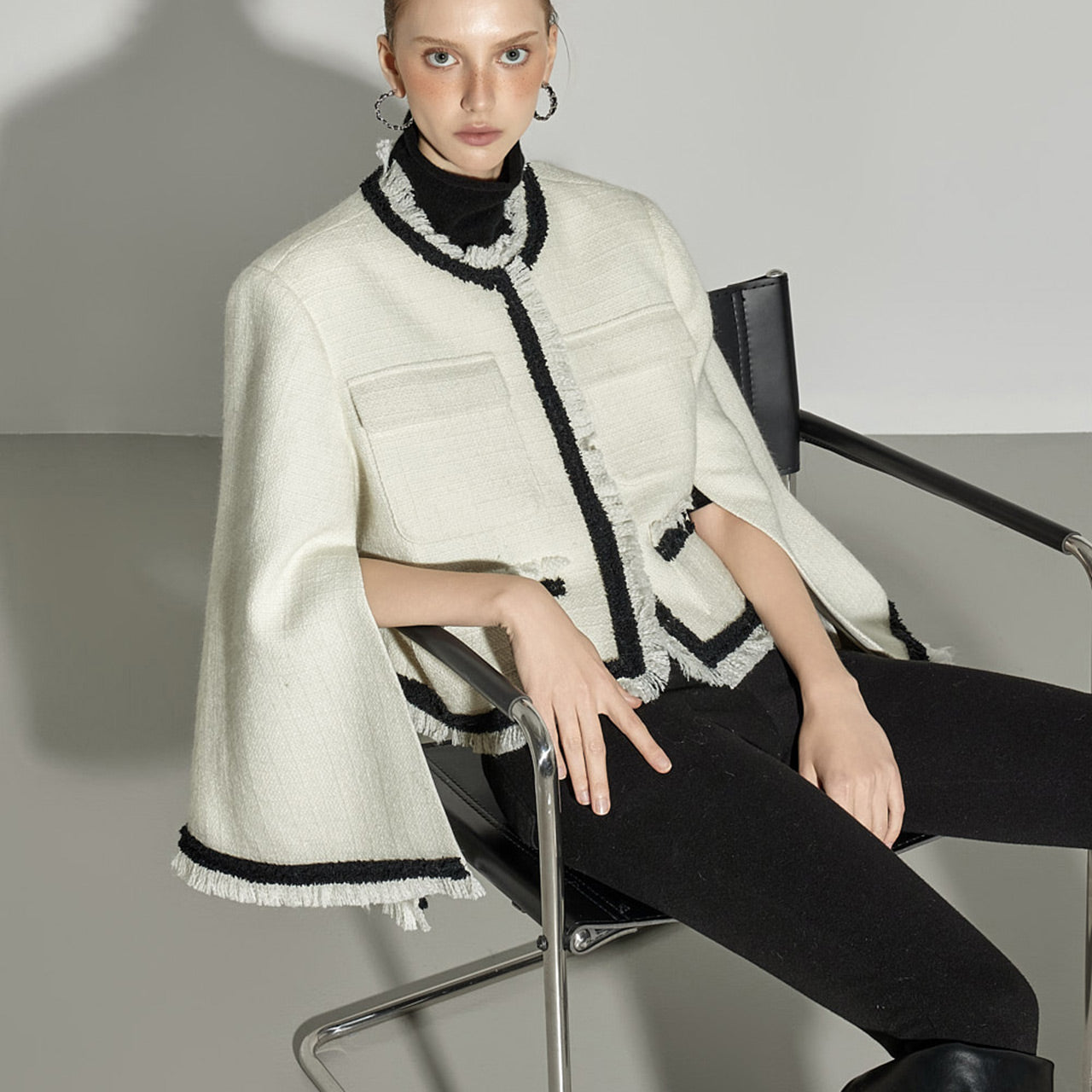 J9347 Tweed Wool Jacket