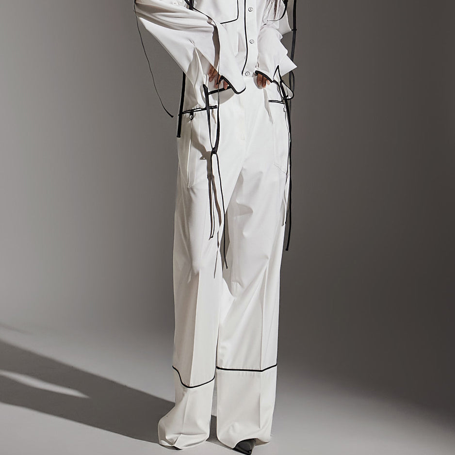 MBDP020 テーピングベンダブルワイドパンツ
