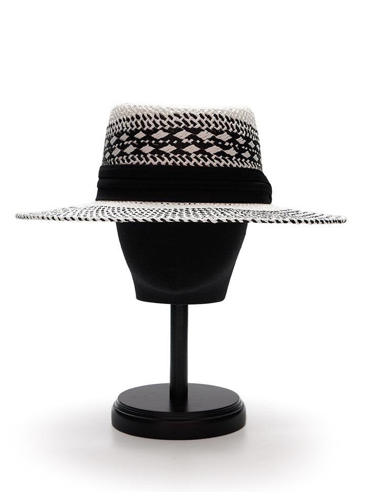 AC-748 Paper Color Contrasting Fedora