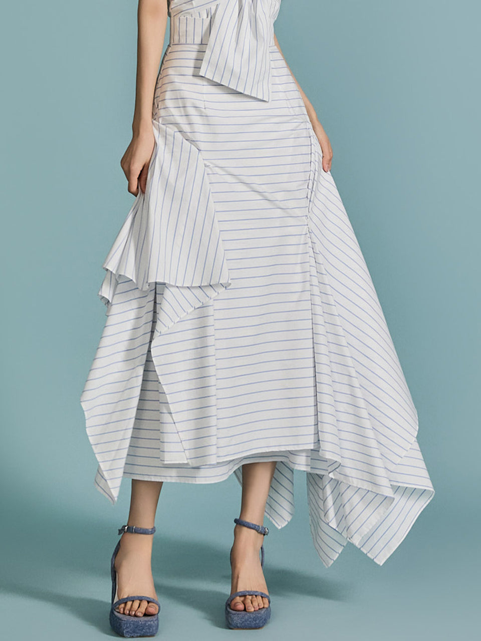 SK9240 ストライプスカート
