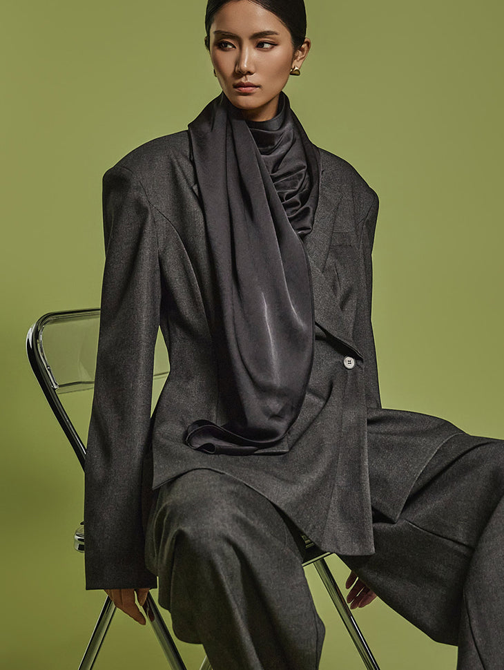 J2493 侧开衩夹克