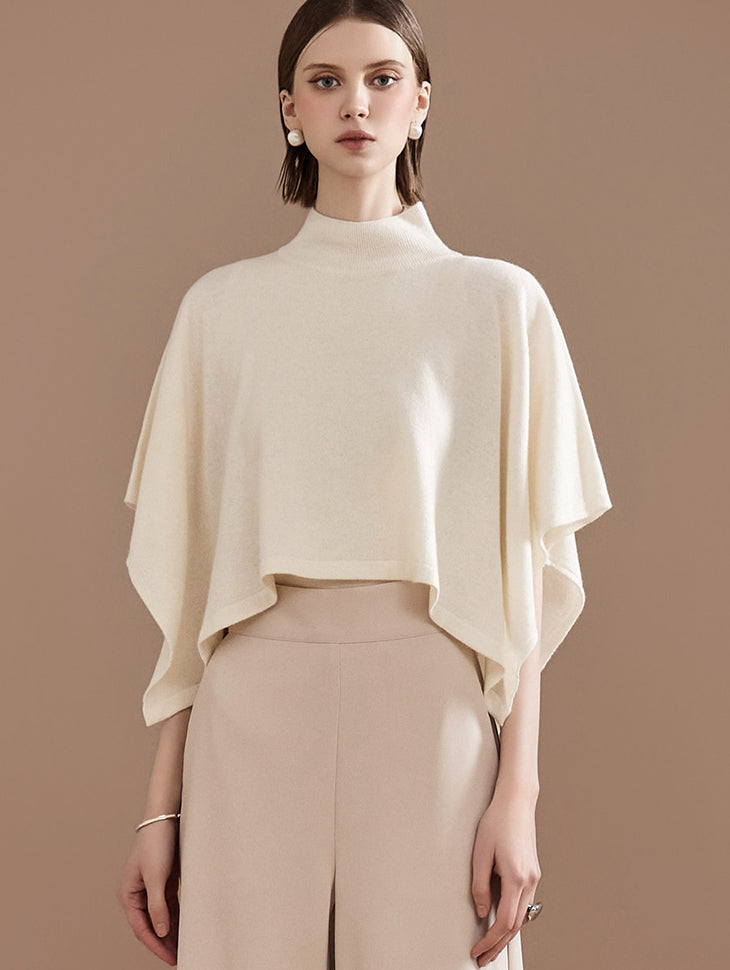 E3292 Unbalance Cape Knit