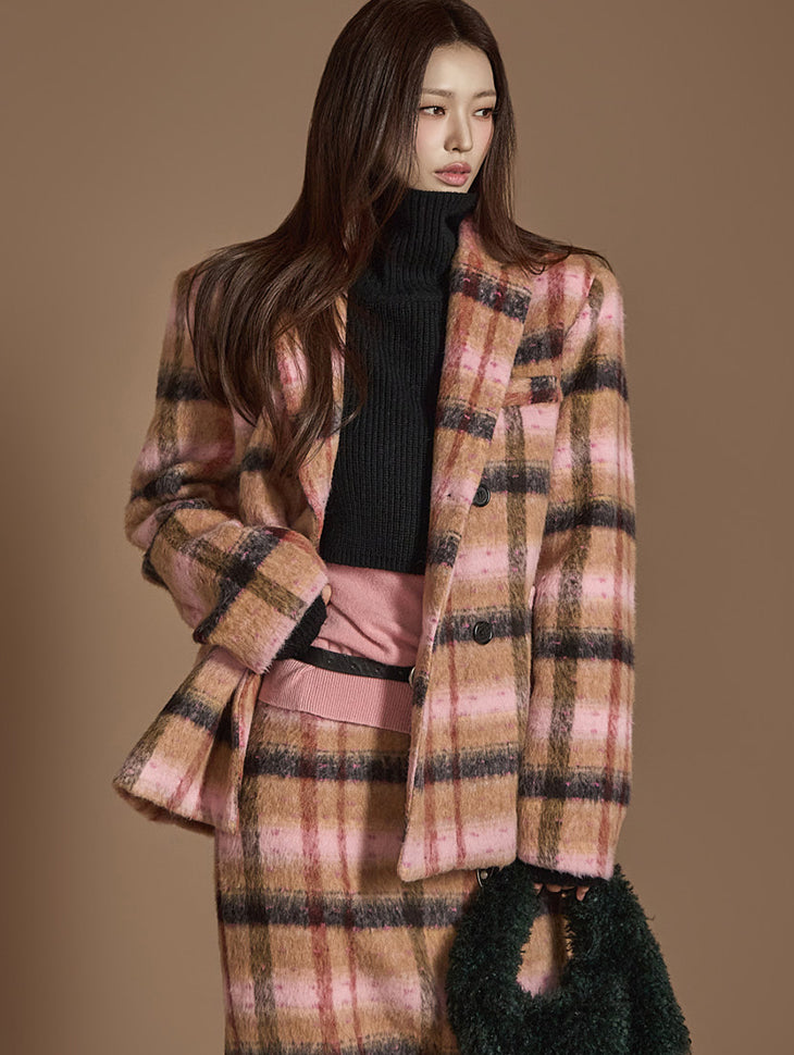 J2476 格子绗缝夹克