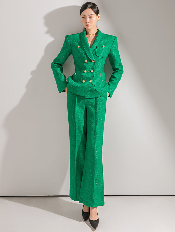 TP1429 夹克休闲裤套装