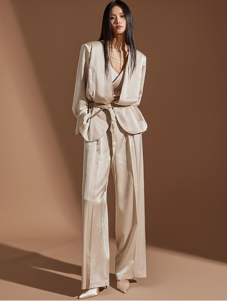 TP1785 夹克休闲裤套装