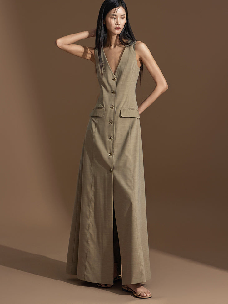 D4958 ベストドレス