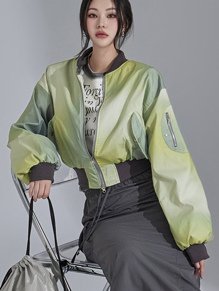 J2292 渐变色夹克