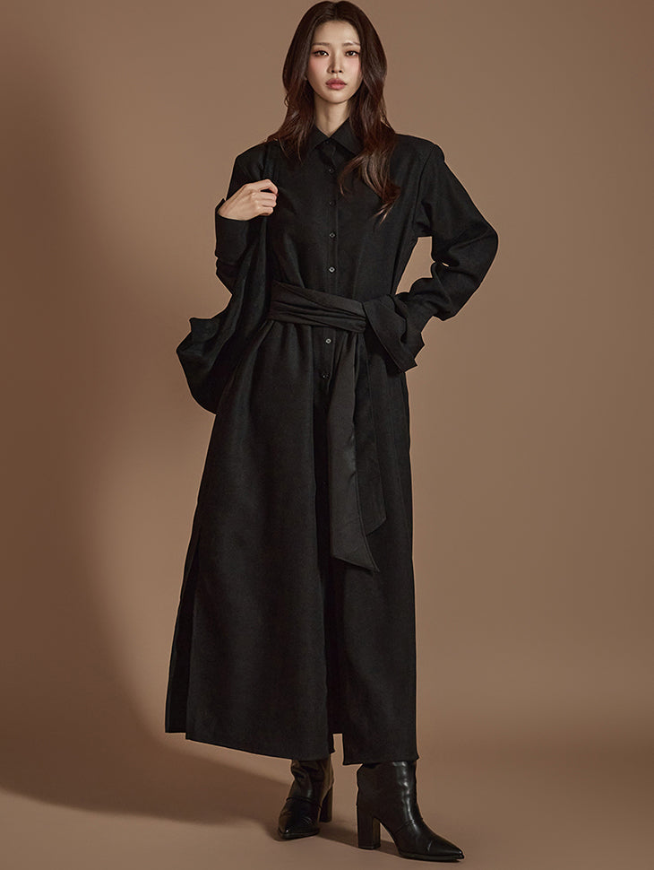 D5126 吊带衬衫裙