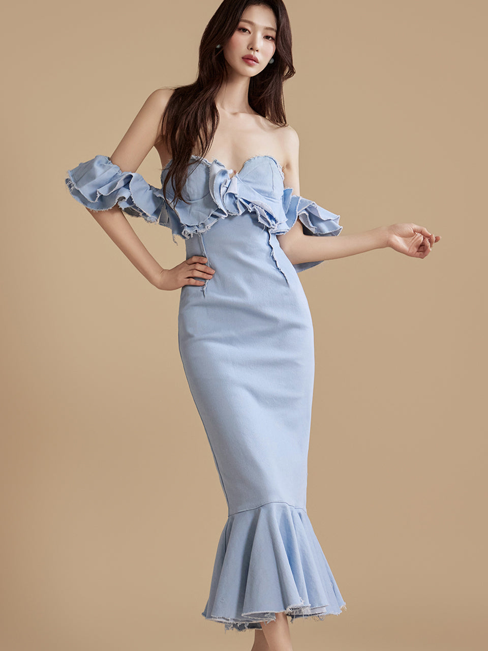 D9477 Tube Top Dress