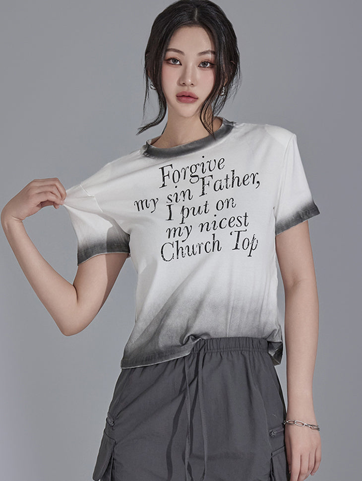 E3374 Color Gradation Top