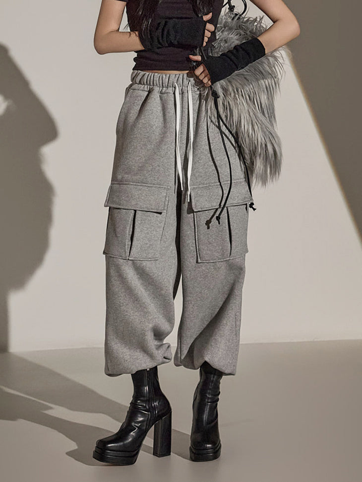 P3360 フリース裏地スウェットパンツ