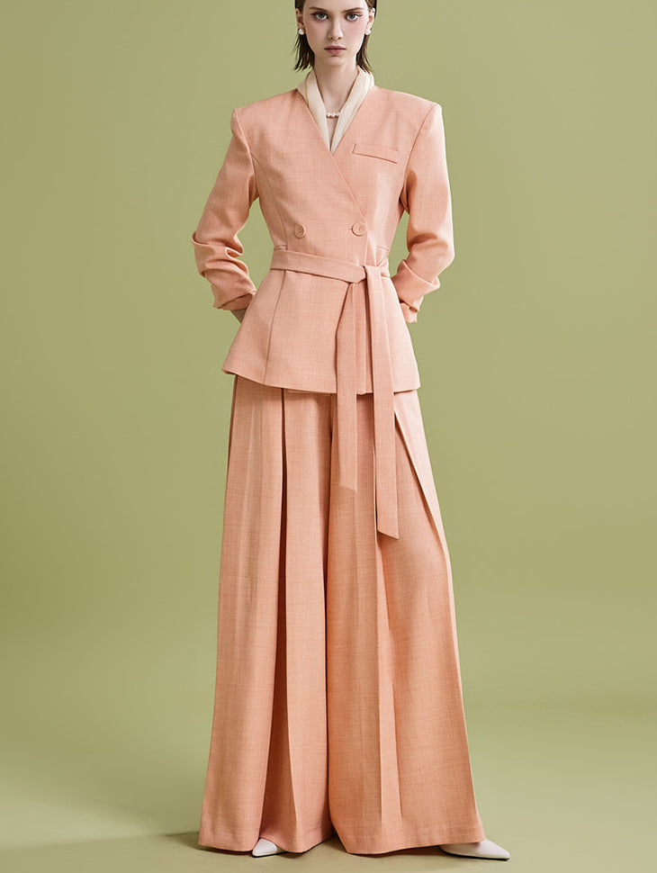 SU004 裤套装(含腰带)