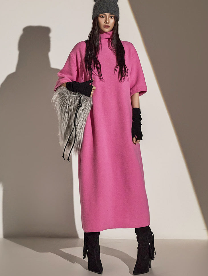 D5162 羊毛衬里连衣裙