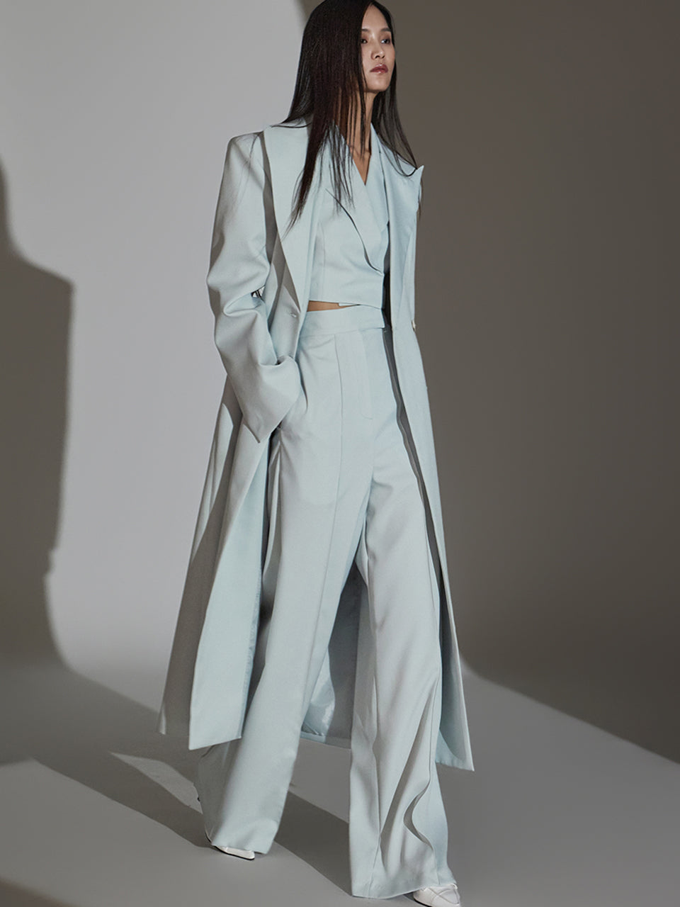 TP9147 コート、ベスト、パンツセット