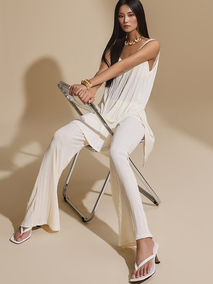 D5025 褶裥两件套