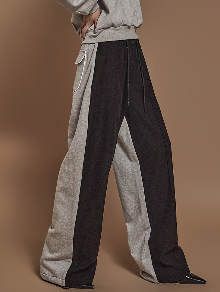 P3303 カラーコントラストスウェットパンツ