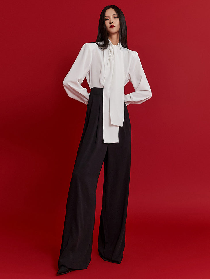 JS033 连体裤(含腰带、围巾)