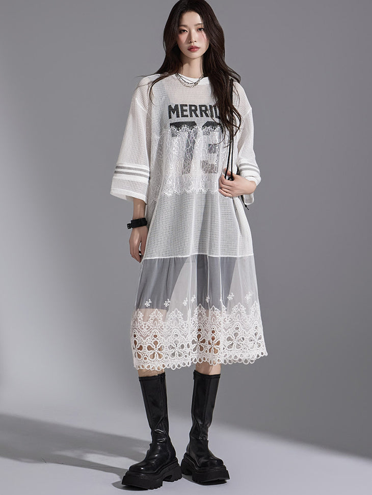 D4942 叠层连衣裙