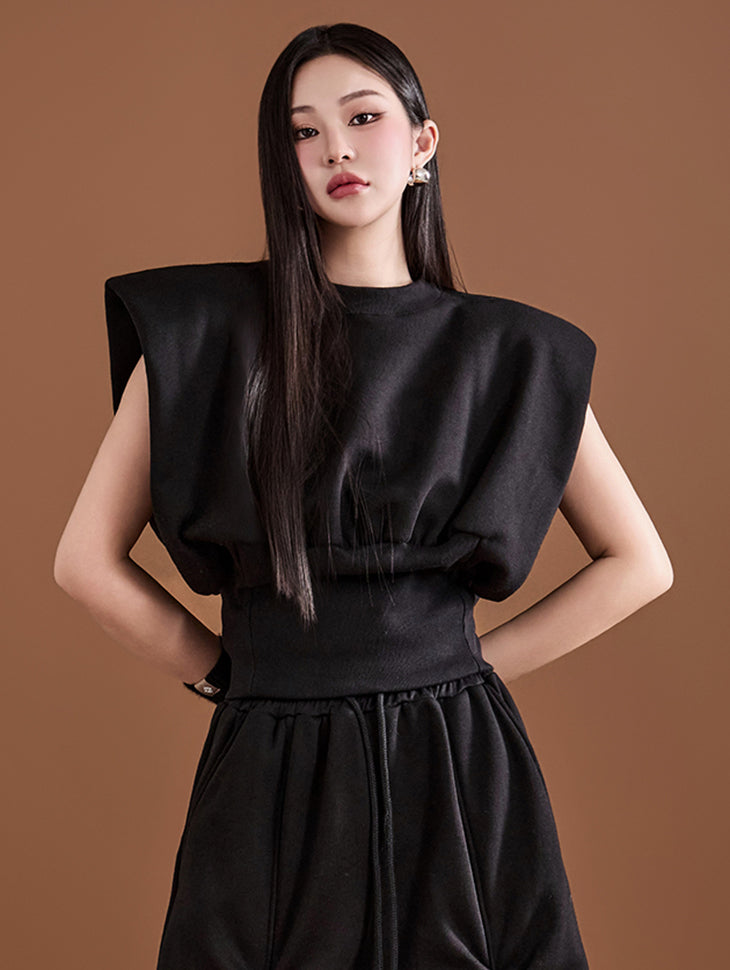 E3245 羊毛衬里短款上衣