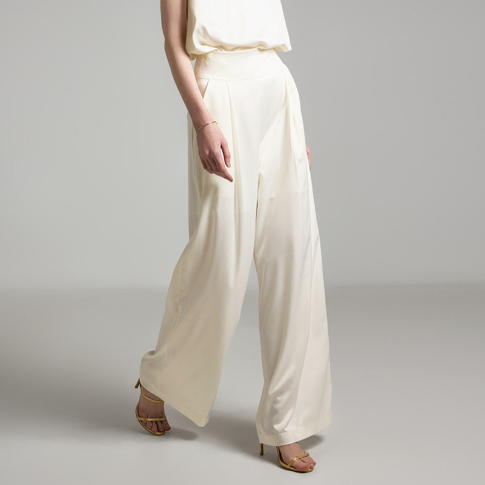 P3075 缎面休闲裤