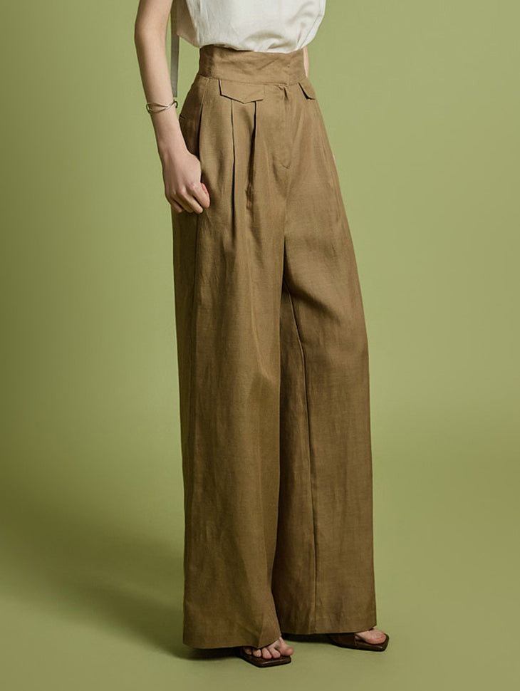 P3142 リネンスラックス